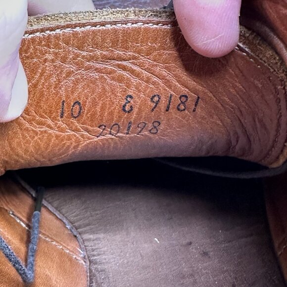 Allen Edmonds Malvern Mens Size 10 (E) Chukka Boots Brown Leather Made in USA - Picture 9 of 9